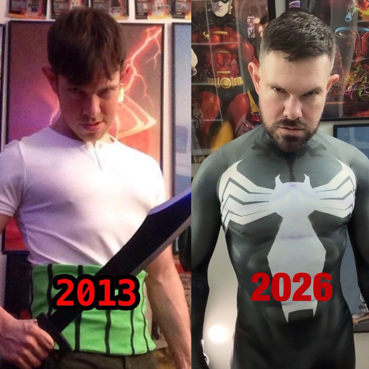 GayComicGeek's tweet photo. Wow 13 years ago! https://t.co/SEnQ7pGEui