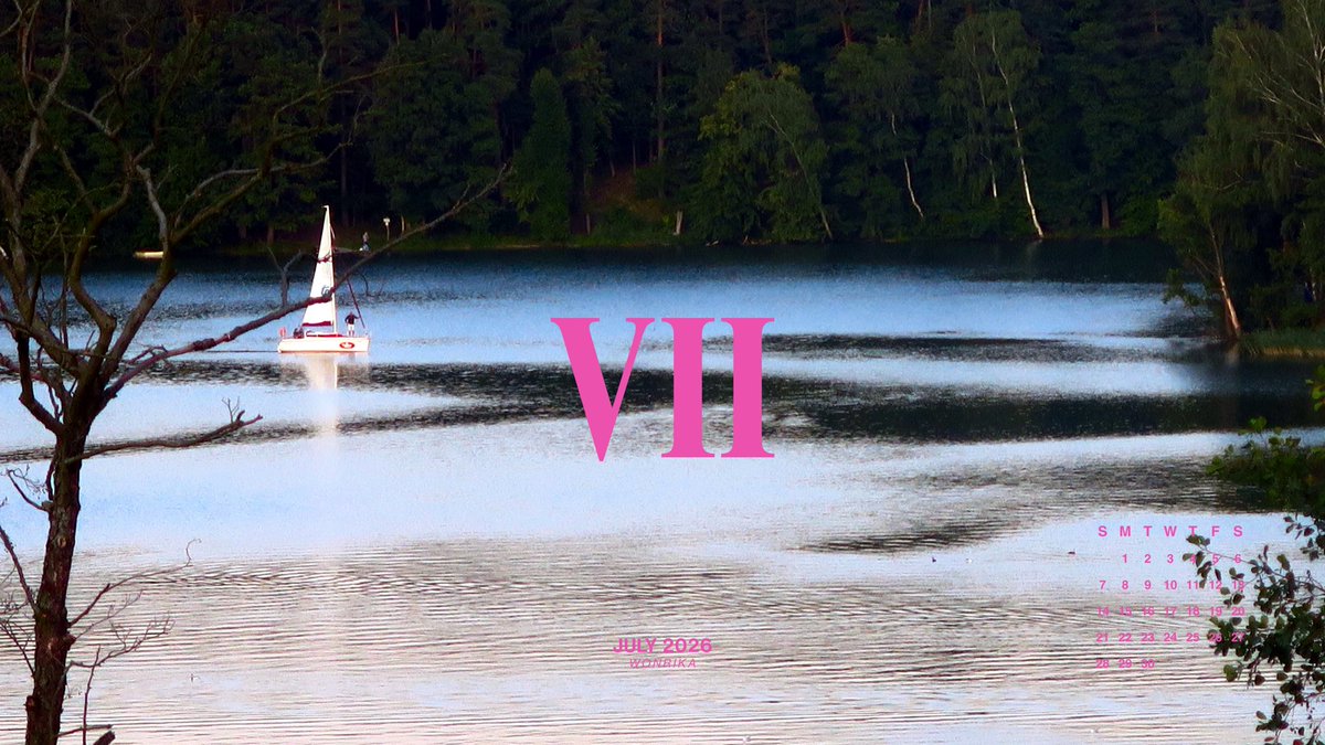 wonrika's tweet photo. hello 🛥️⋆.˚ july 2026 wallpapers
           ⤷  FREE desktop, iPad, iPhone
           ⟶ more ; gdrive (hd) below ￬
           ⟶ for personal use only. https://t.co/ryenlZjkhY