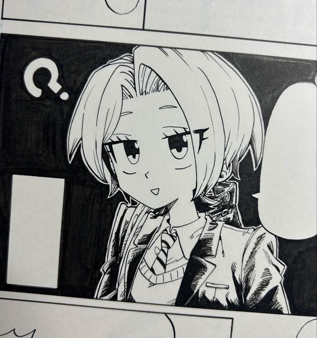 3作目が公開されております、よろしくお願いします!
画像は描いてて1番可愛いと思ったコマの青海先輩 