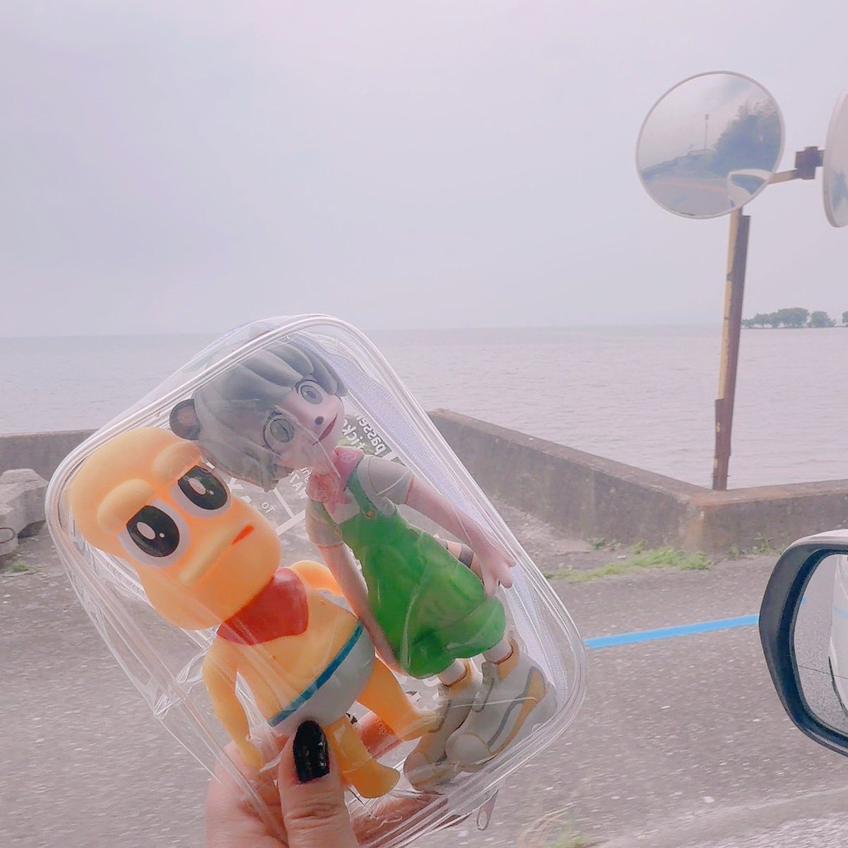 Iforjam's tweet photo. ぽこぴー、琵琶湖だよ https://t.co/PpqKC8kU7e