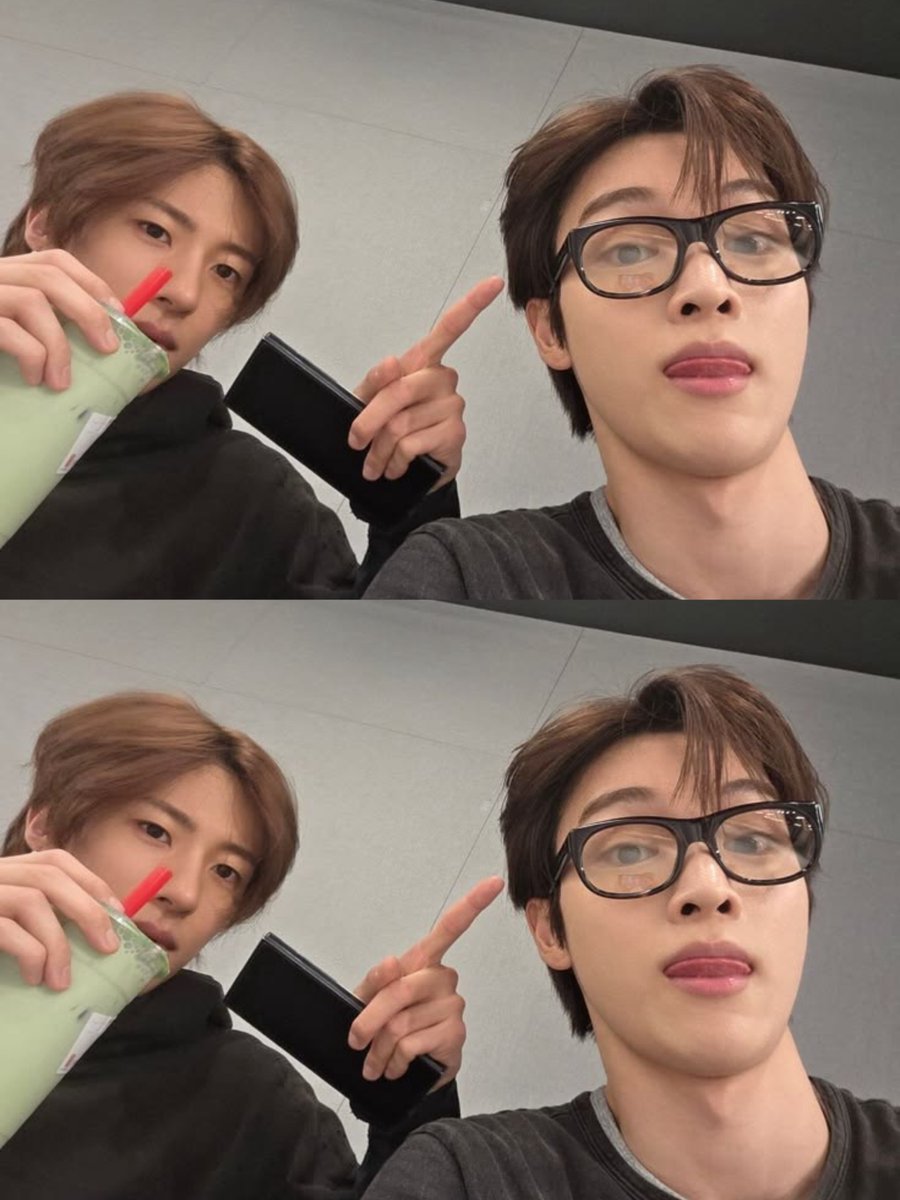 sungtonthinker's tweet photo. how anton                          how sungchan
posted sungchan             posted anton https://t.co/o3mD8rdm0A
