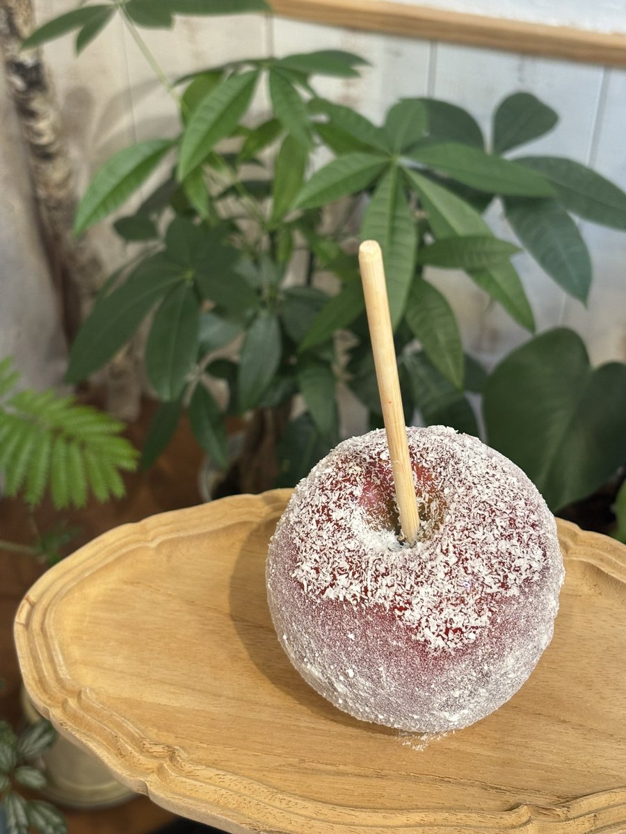 pomme_liminal's tweet photo. 🍎7月スタート！🍎

7月の期間限定りんご飴は…

🥥【ココナッツパブロ】🥥

ココナッツのやさしい甘い香りが広がる、
夏にぴったりのトロピカルな味わい🌴✨

この季節だけの限定フレーバーです！

7月の営業カレンダーも公開！

今月もポムリミナルオーサカでお待ちしております🍎 https://t.co/BInmWd7BmA