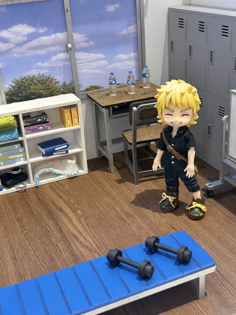 mn1ace's tweet photo. 鳴、サッカー部見学！ https://t.co/SyZHZwRJvO