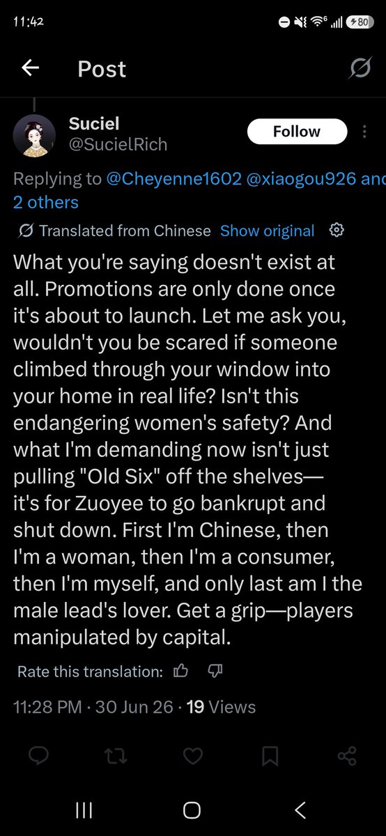 Cheyenne1602's tweet photo. Yes because this is an appropriate response to what I said and I'm still supposed to believe that wasn't CN fans like this that took Valko from us, all because they had to throw a fit and take it out on him #BringValkoBack #BringBackValko https://t.co/78jWLVGycm
