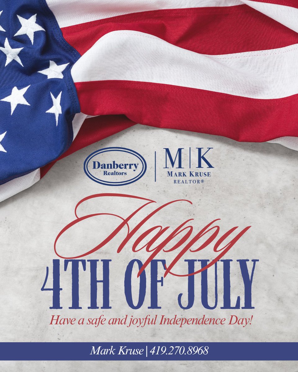 MarkKruse77's tweet photo. Wishing everyone a safe, happy, and memorable Independence Day!

Happy 4th of July! 🎆 https://t.co/zQI82PzZhl