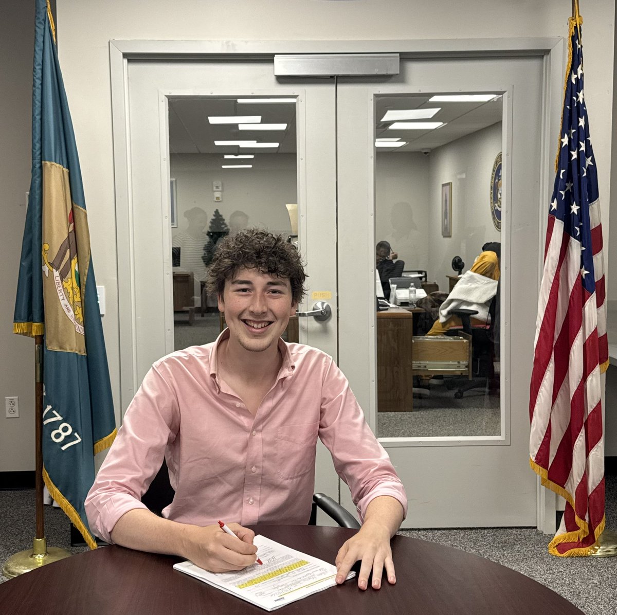 WillForDelaware's tweet photo. I’m now on the ballot in the Sept 15 Democratic primary! At a time when politics-as-usual is failing us, I was proud to walk into the Carvel State Office Building and put my name on the ballot for a new generation of leadership. This is our moment to fight: join us. (Link in bio) https://t.co/29B1tUAwKW
