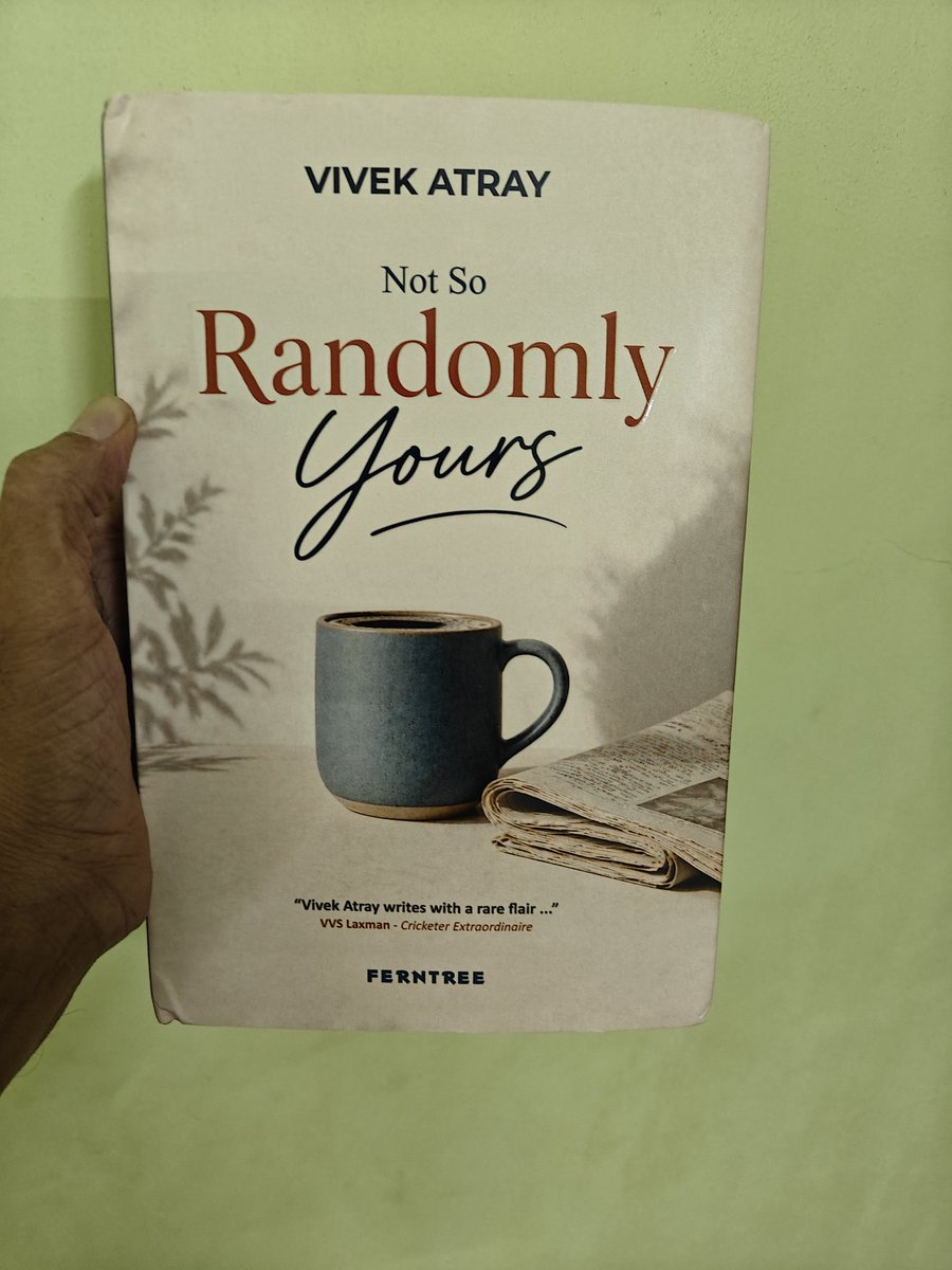 vijaylokapally's tweet photo. This is from @vivekatray , one of the nicest people I have known. Yes, as VVS Laxman says, "Vivek Atray writes with a rare flair."
Thank you Vivek for being a reliable friend and a great lover and promoter of sports ❤️ https://t.co/j3Dzpn5gul