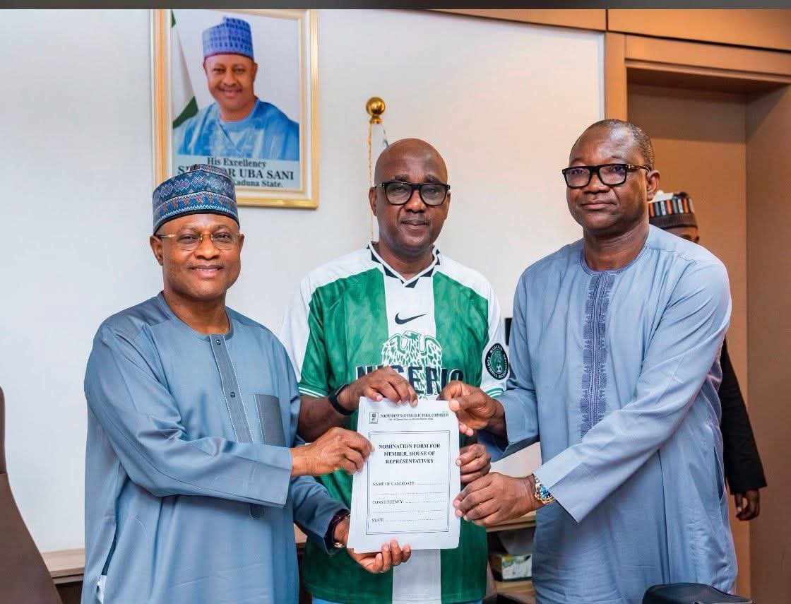HonDanielAmos's tweet photo. Today, I obtained INEC Forms EC13D and EC9, marking an important step in my journey to seek re-election as the representative of the good people of Jema’a/Sanga Federal Constituency in the 2027 general elections. https://t.co/ThiaJZdPJA