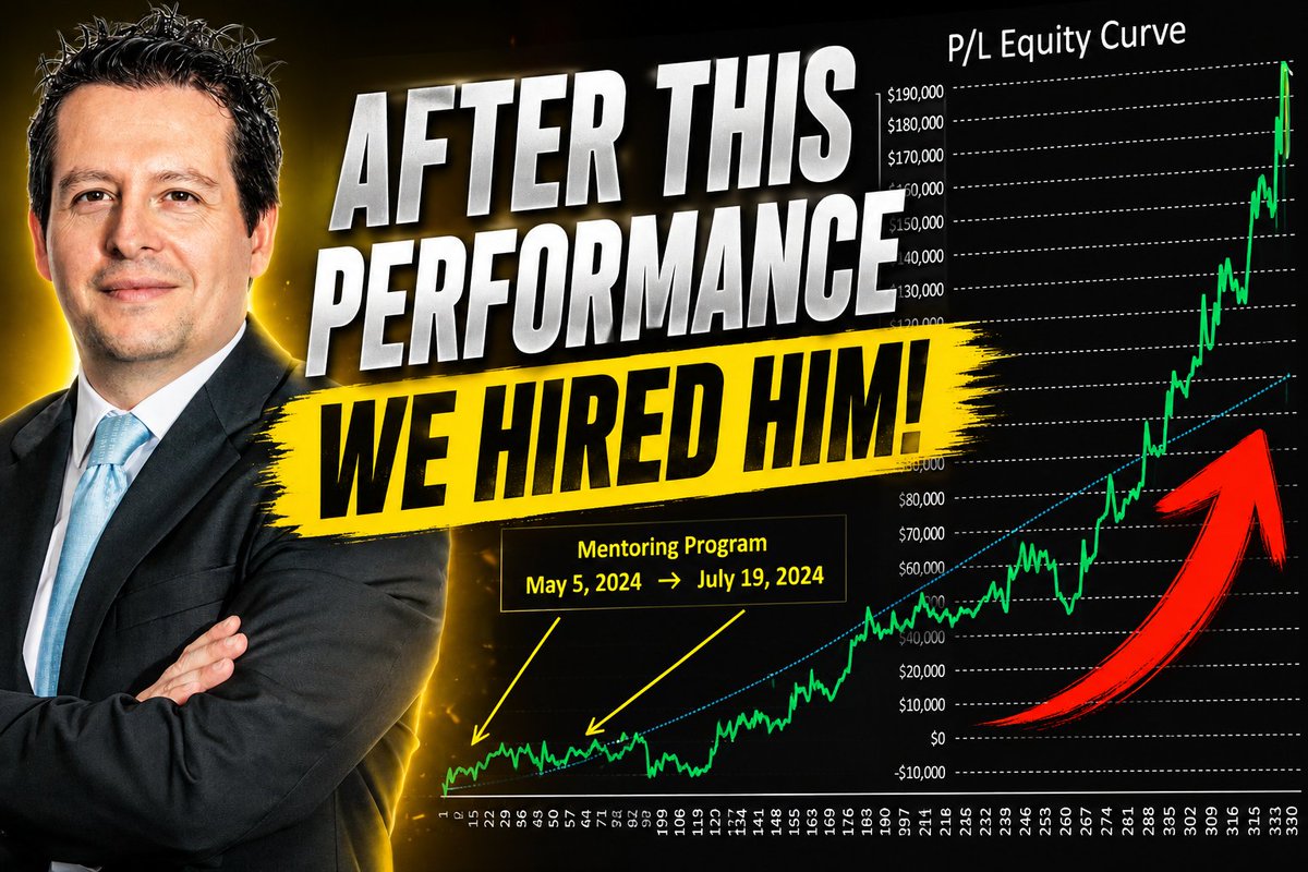 AntonKreil's tweet photo. FREE YouTube Premiere >>> 
Meet Alessandro The Great 
+360% Return in 19 Months!

Monday July 6th
8am-8.45am EDT

Alessandro Ameli attended our Thailand Trader Mentoring Program in 2024 and he made such incredible returns, we hired him as a Junior Trading Mentor.

Tune in to the Webinar Premiere LIVE and learn how he did it ...

TURN ON THE NOTIFICATION
WATCH THE PREMIERE >>> CLICK HERE >>> 
https://t.co/7spvpuajFS

ITPM Managing Partner Anton Kreil will be in the LIVE CHAT area of the video for the 45 minute premiere.