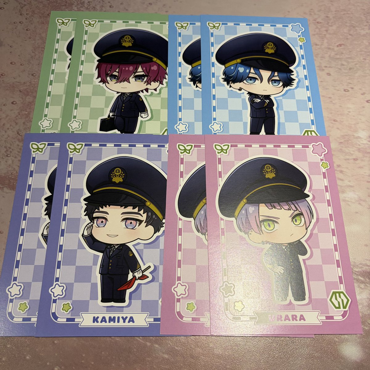 reina829_'s tweet photo. 【交換】ブレイクマイケース ブレマイ 推し旅 JR東海 特典 ポストカード BoxB

求￤同種 節見
譲￤画像参照

＊一部確認中の為お返事にお時間頂きます
＊等身⇄等身、SD⇄SD
＊郵送2~、纏めての方優先
＊全て友人分

出先のためID、oppなしです
検索からでもお気軽にお声掛け下さい🙇‍♀️ https://t.co/oLZZkk8PQt