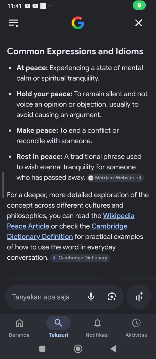 yeahboii45's tweet photo. @heykizuna Screenshotting what peace means💔 https://t.co/OBCG2rs7OT