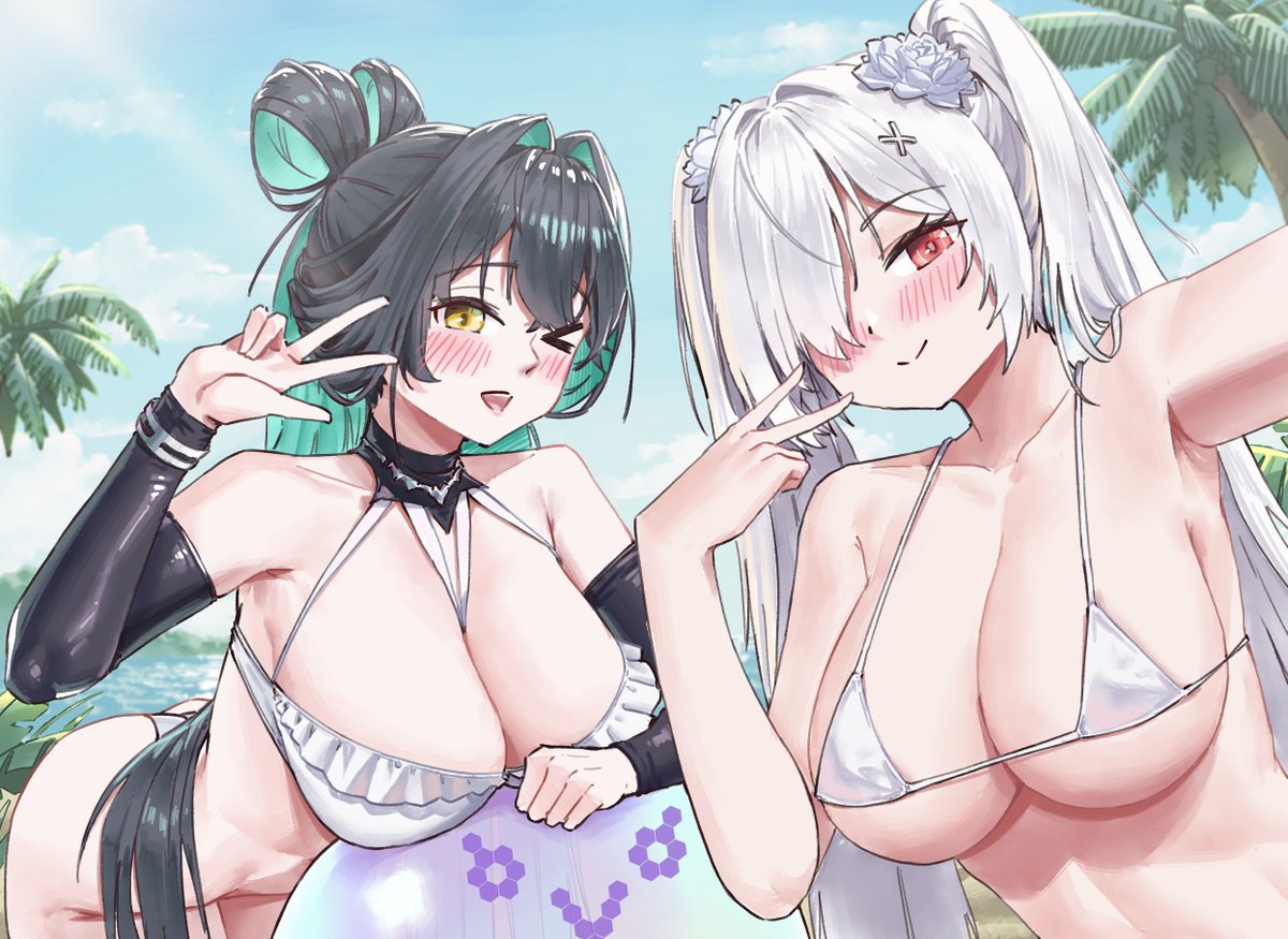 hp_1598's tweet photo. 🏖️
#NIKKE https://t.co/3QBD9sjCLJ