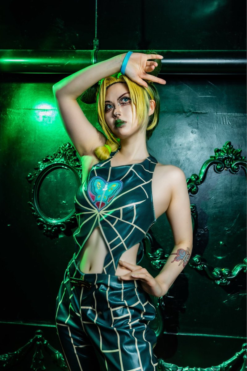 ten_ten_ang's tweet photo. #jojocosplay 
#乙女たちのひかれ合い0607

JOJO  part.6
🦋空条徐倫

p:@takahashi_2023 https://t.co/55WOgPje7N