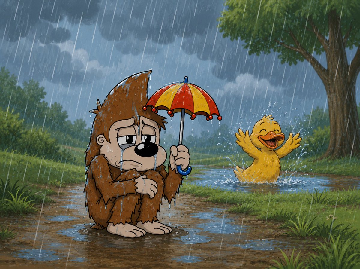 TheRealGorillie's tweet photo. It started to rain suddenly so I lent this attractive young woman my umbrella.
That takes the total number of hot girls I have made wet this year to minus one. ๐โ๏ธ๐ง๏ธ #rainydays #letsgetgorilliin #jokes #winter #youlaughorcry #weather #brokenheart #relationship https://t.co/zdc9ypZLNM
