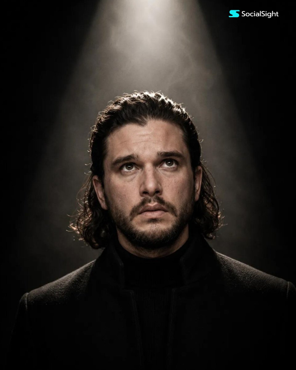 Cinematic Spotlight Studio Portrait