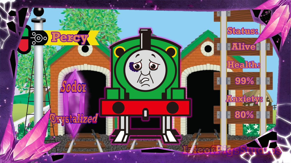IsleofPigStudio's tweet photo. Just realized I posted Percy's updated card without changing the name from the template.

FUCK!

Here's the corrected version https://t.co/QkM8pIe2em