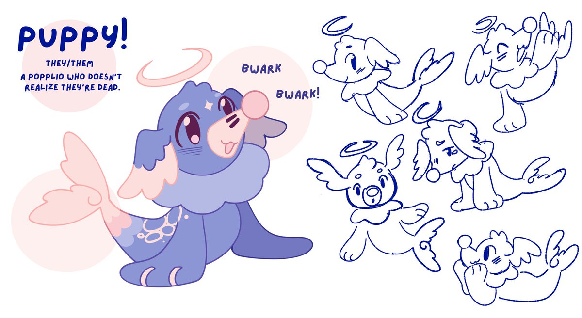 Chaimyera's tweet photo. Popplio sona (?)
Been in my feels lately I guess https://t.co/4MgVs0E7N1
