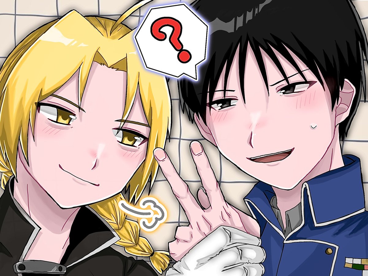 FMAFIR3's tweet photo. 仲良しなロィｴド♩ https://t.co/wbNd8vaWYT