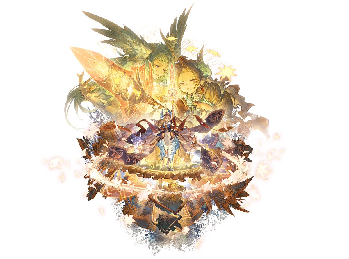 granblue_en's tweet photo. Once the mode is unlocked, you will start with a party that includes the Evoker.

Transcending an Evoker will give a wonder that permanently gives you the sub aura of their Arcarum summon. Nier and Geisenborger’s wonder will also grant HP. https://t.co/dYX323HZis
