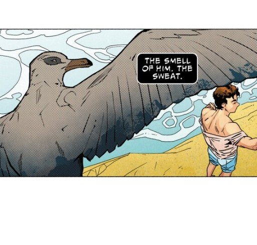 Network_Synth's tweet photo. I cannot speak on that new Spider-Man swimsuit comic with the Venom symbiote because if I do I will be taken out back and shot several thousand times. https://t.co/ZOn9TCjsGU