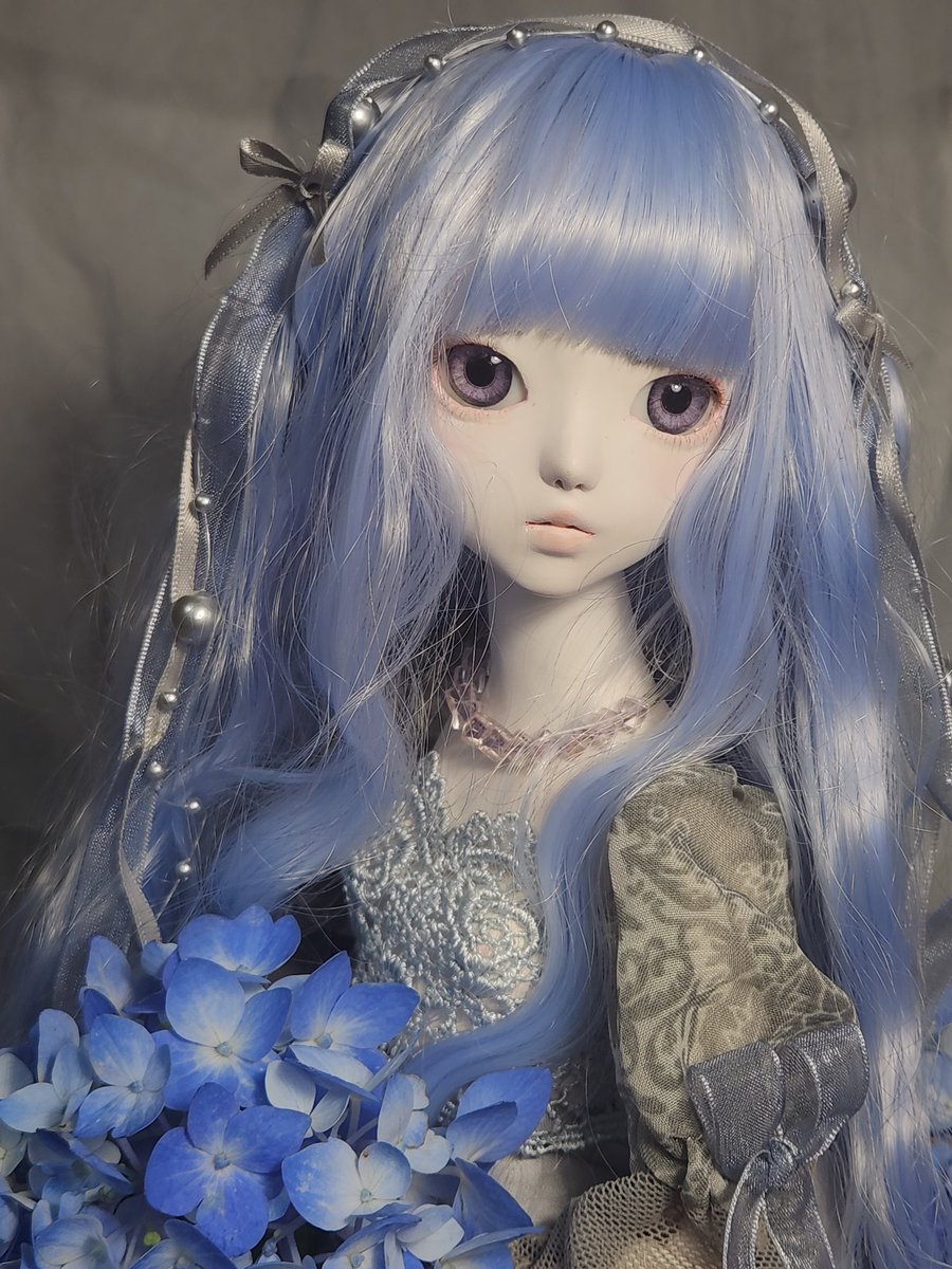cybele_n's tweet photo. 「紫陽花」40cm  7/4 〜19  
ぼらん・どぉる(ドルスバラード)
「夢見る乙女のパステルカラー」展
@dolsballad https://t.co/uubgL6sq85