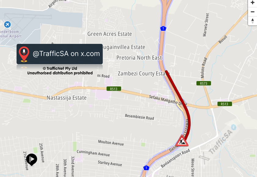 TrafficSA's tweet photo. Pretoria - N1 South: 
12 Minute Queue https://t.co/pBoIkW6KUh