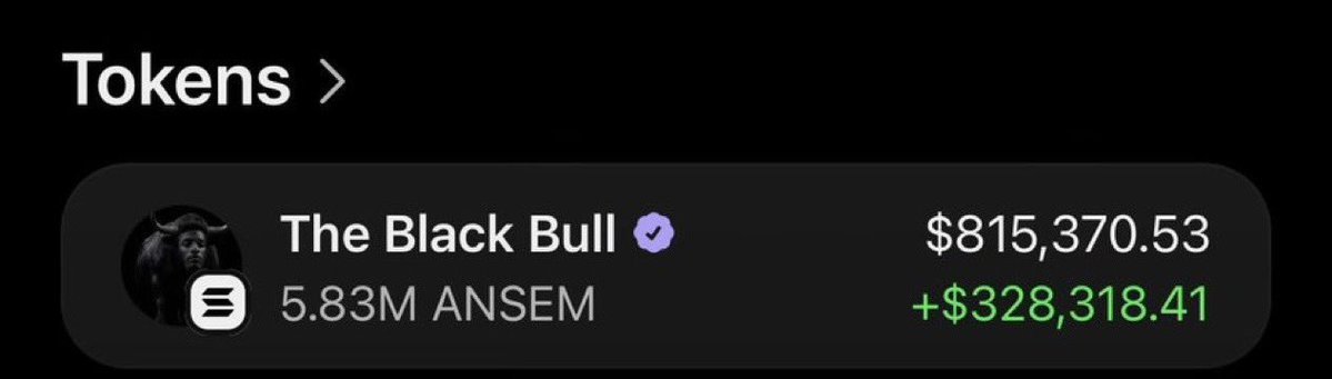 Cryptodiane's tweet photo. I Made around $1,300,000 ( 18,000+ SOL) from my $2330 buy of $ANSEM 2 weeks ago when I called it in the TG

Giving $2000 $ANSEM to a random lucky guy who interacts. Must follow so I can DM you. Giveaway ends in 24 hours.

Must join

https://t.co/AcyxijbgD4 https://t.co/meWR6SNPws