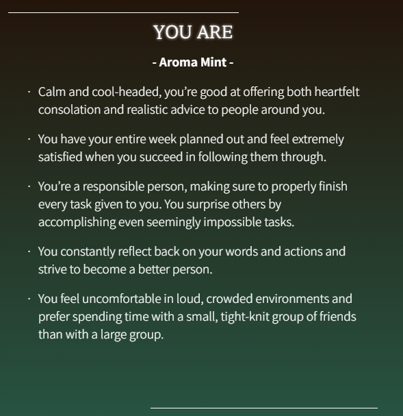 FlaxBalely's tweet photo. I like this quiz, it makes me sound much more put together and cooler than I actually am https://t.co/zVyBHssOki