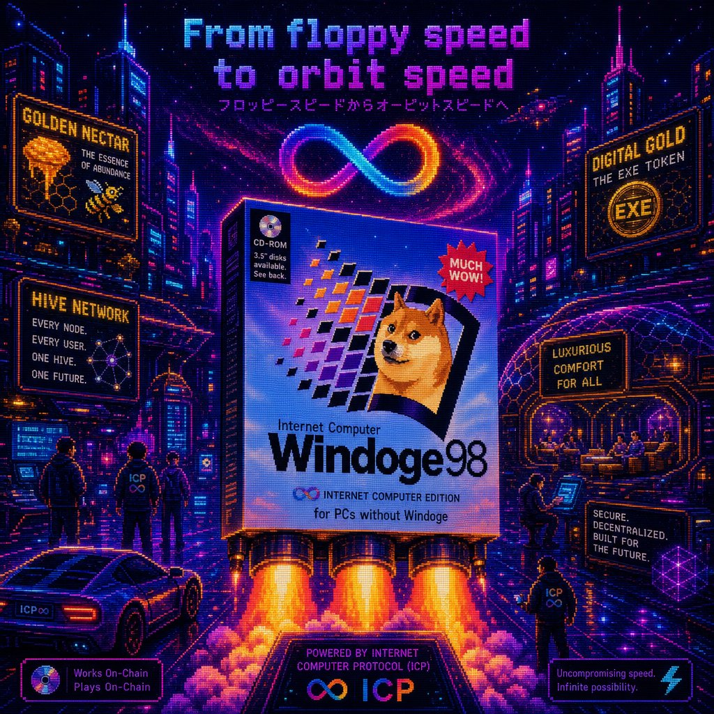 l0l00x's tweet photo. @SHIBMortal WINDOGE98.EX3
โจ๐โก
#INTERNET_COMPUTER #OLDSCHOOL #ALIENTECH https://t.co/7AJW6JEYqn