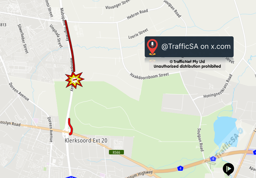TrafficSA's tweet photo. Pretoria - Mighty Mabopane Highway https://t.co/Dm88bGyCkw