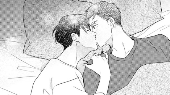 yaoi_you's tweet photo. A office worker set in routines while disavowing love after heartbreak deals with his joyful coworker kissing him (⁠ʃ⁠ƪ^V^)💐🌌

This was a very straightforward Smitten×Falling, twas lovely💝
(Via There is no way I'll fall in love)
#BL #Manga #Yaoi
https://t.co/jCoAHAZPde https://t.co/KTGPOCRtfN