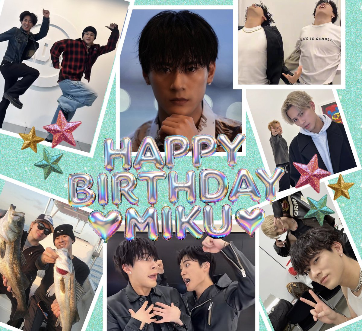 🥂お誕生日おめでとう🥂 メンバーといるととっても表情豊かな未来くん