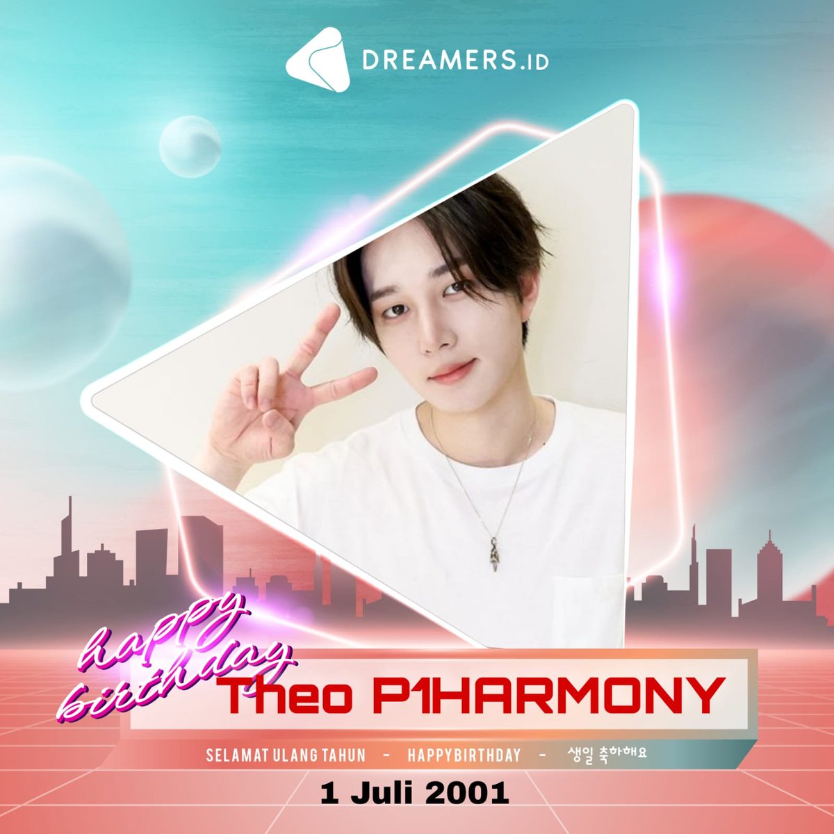Happy Birthday Theo P1Harmony! 🎂🥳❤️ @P1H_official May you be