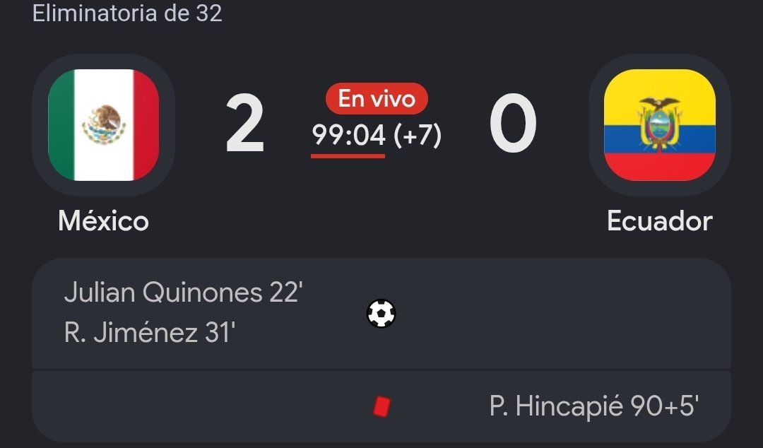 Gera2589's tweet photo. Ecuador una vergüenza de selección, una selección que no sabe perder y directamente se va a los insultos (su tarjeta roj). Sabes que una selección es mala cuando juegas tan mal que recurres a las faltas. https://t.co/v5U4vZTRTP