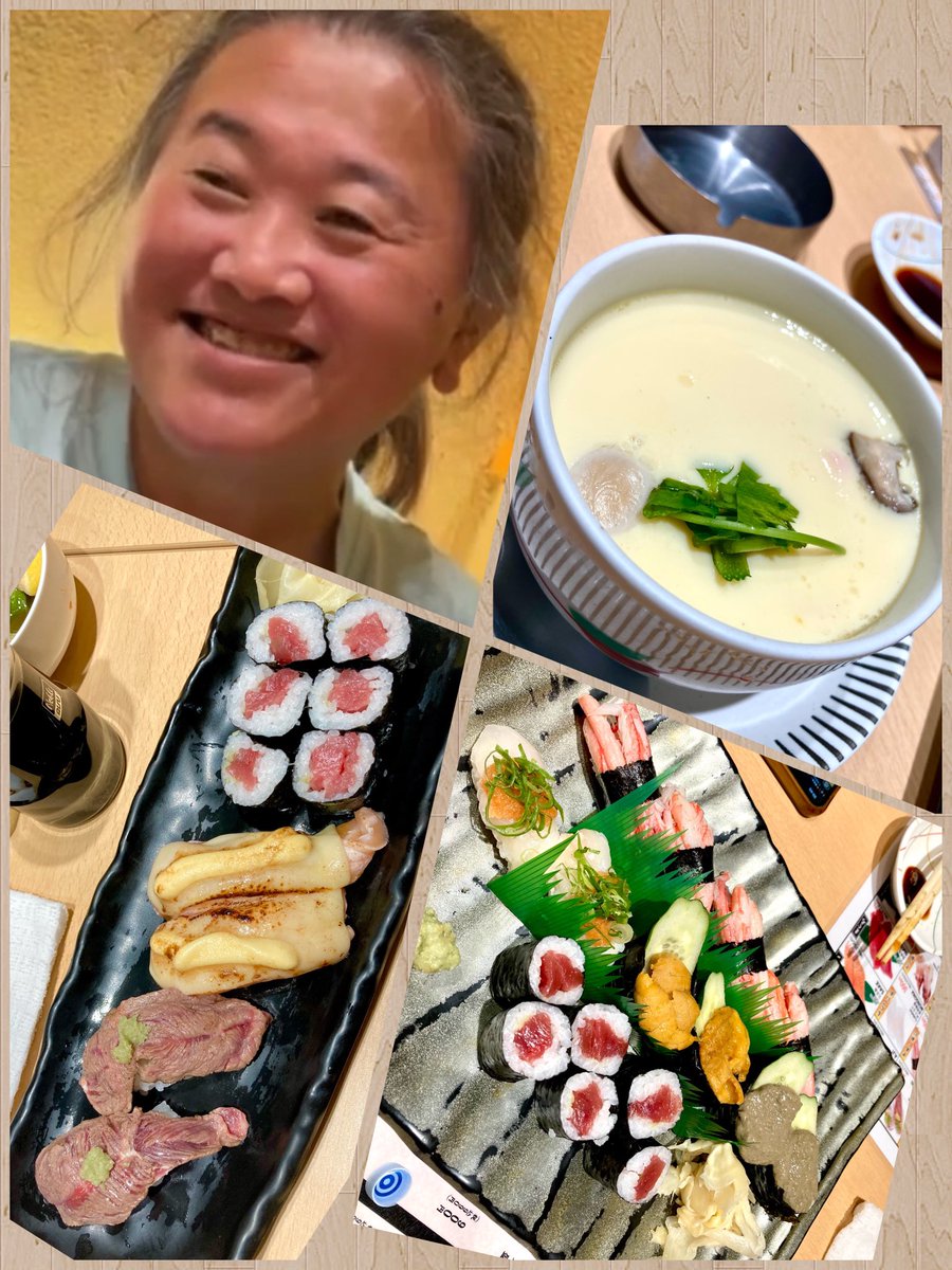 mippeko33's tweet photo. 美味しいお寿司🥰
たくさんご馳走様でした🍣✨️
ありがとうございました❣️

先生も終始ニコニコでおられましたね🌸☺️

先生また大阪に遊びに来てくださいね🌸

加川グループはどらねこ先生の来阪を心よりお待ちしております🥳 https://t.co/n25fHyOG0L