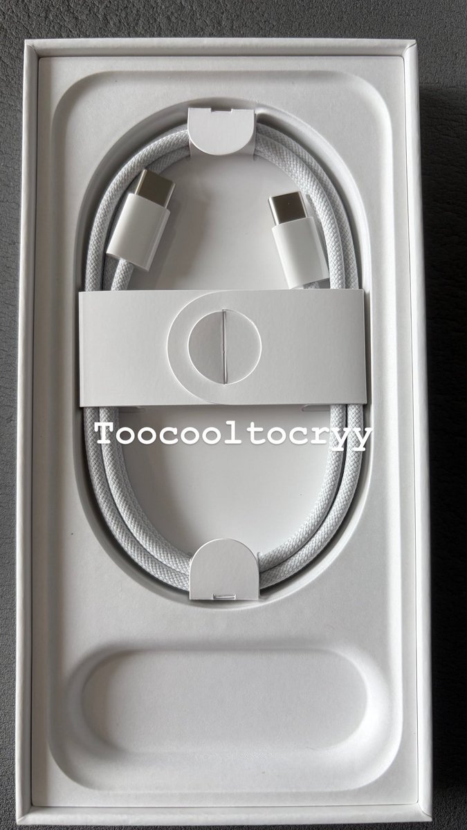 toocooltocryy's tweet photo. ส่งต่อ สายชาร์จไอโฟน type c to c แท้ ยังไม่แกะ 490 บาทรวมส่ง adapter usb-c 20W ยังไม่แกะ 490 รวมส่ง  สนใจdmสอบถามเพิ่มเติมได้น้าา
#สายชาร์จไอโฟน #ส่งต่อสายชาร์จไอโฟน #ส่งต่อสายชาร์จ #ส่งต่อiphone  #สายชาร์จมือสอง #ส่งต่อไอโฟน https://t.co/O6uI4NGyhL