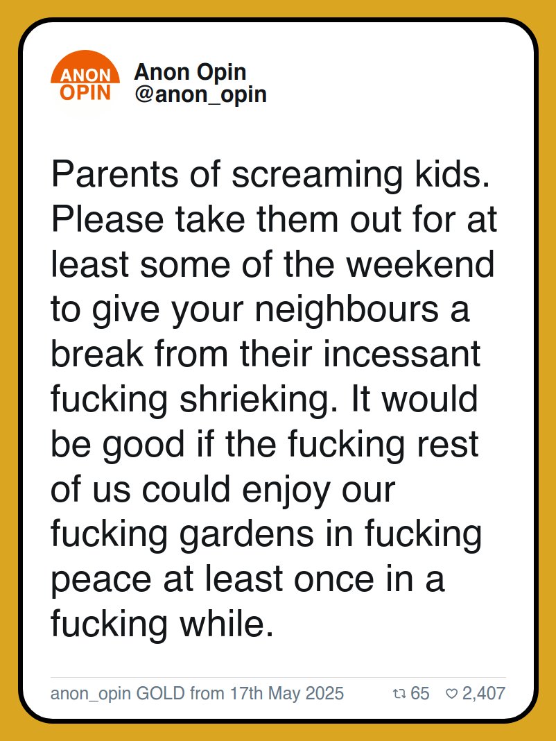 anon_opin's tweet photo. If you've got an opinion you want on here - submit it to the form: https://t.co/n9mULJELYu https://t.co/VGturiVCBO
