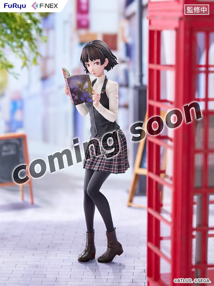 ScrambledFaz's tweet photo. Persona 5 Royal - Furyu F:NEX 1:7 Makoto Niijima scale figure announced https://t.co/QW2MreN2WN