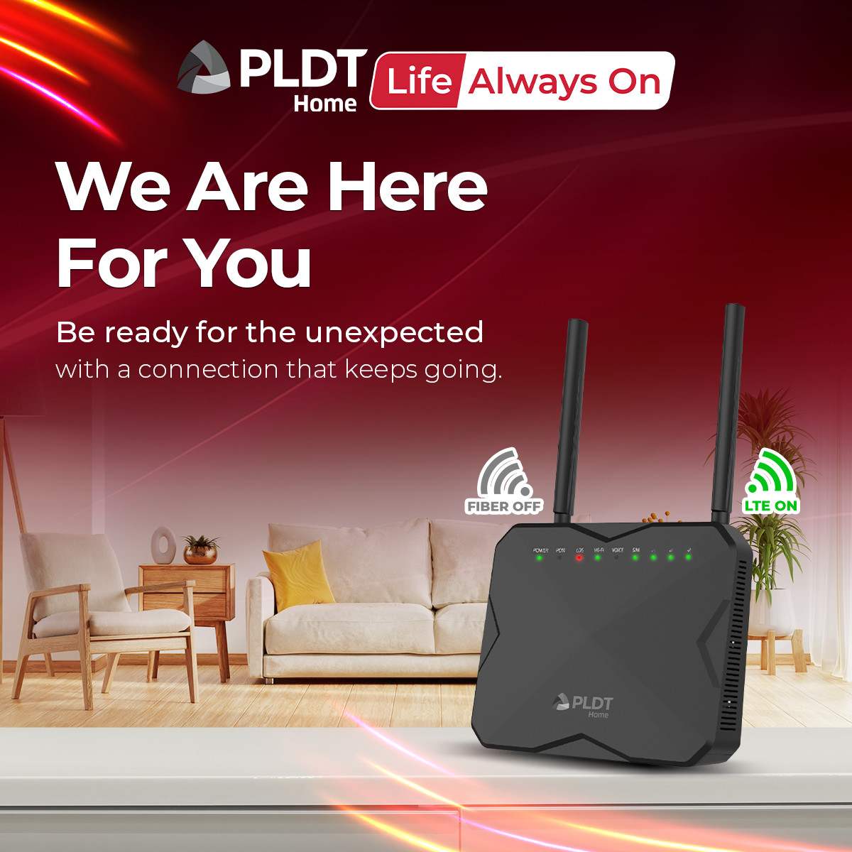 PLDTHome's tweet photo. #WeAreHereForYou to help keep your home prepared and protected. 🤝

This #NationalDisasterResilienceMonth, check out these tips to ensure your family stays safe and ready for the unexpected.

Upgrade to #PLDTHomeAlwaysOn to keep your connection going, even during emergencies. https://t.co/3oFDAhQN5V