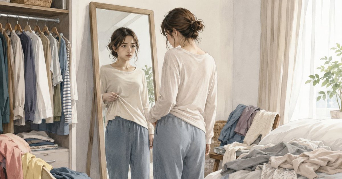 NazologyInfo's tweet photo. 「着る服がない」悩みは、深い心理不安のサインである可能性
https://t.co/Fdn58BGAZE

英UALは「着る服がない」悩みが、単に満足いく服がないという以上に、深刻な心理的問題と関連していることを発見。この悩みを持つ人の中では、どんなことが起こっていたのでしょうか？ https://t.co/LDxcJC8MVp