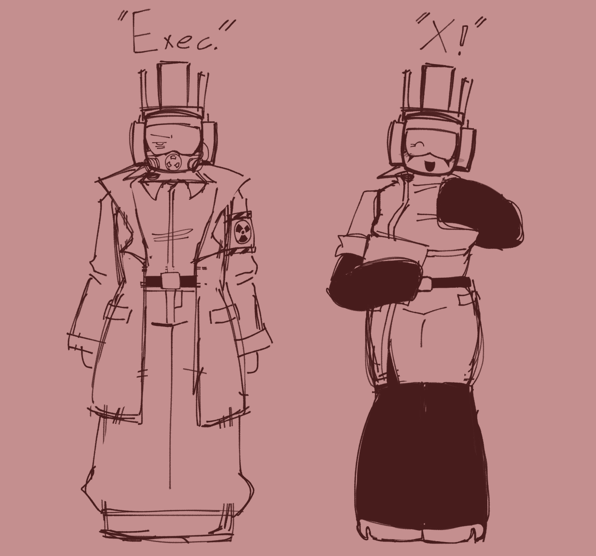 XROYALSCIENTIST's tweet photo. Saddest “man“ alive and happiest woman you ever met
#TheBattleBricks #MixchineScream 
(yay tag for my tbb au) https://t.co/ZylcIZjezr