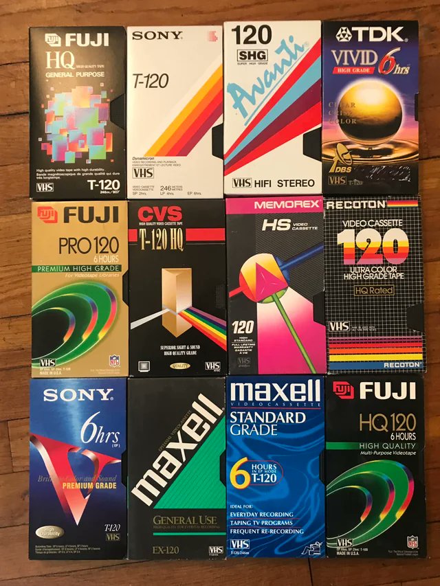 NostalgiaYZ's tweet photo. VHS packaging design used to be so creative. https://t.co/yPPUjxr0mQ