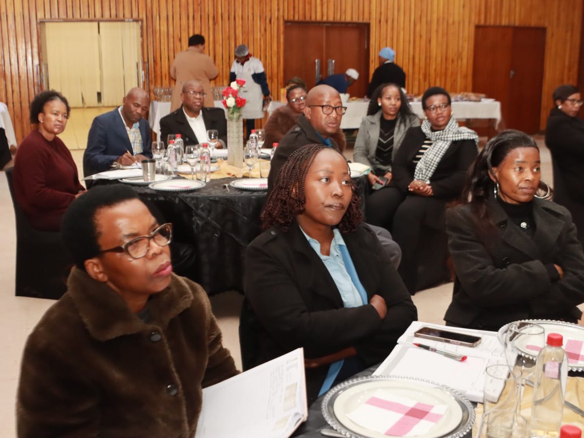 DBE_SA's tweet photo. Over the past two days, the Director-General of the Department of Basic Education, Mr Mathanzima Mweli, met with senior district officials from Sekhukhune East and Capricorn North Districts as part of the #DistrictSupportProgramme, reinforcing the Department's commitment to strengthening district support and improving learner outcomes.
As part of the #LearnerSupportProgramme, the Director-General also engaged with the #ClassOf2026ZA, visiting 13 schools across the two districts to encourage and motivate learners as they continue their preparations for the National Senior Certificate examinations.
This morning, the Director-General continues the #DistrictSupportProgramme by engaging with senior district officials from the Capricorn South District at Capricorn High School.
#EducationZA #GovZAUpdates