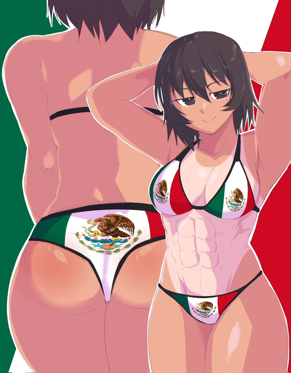 AMEH_Li's tweet photo. REPOST BECAUSE MEXICO WON 2-0 GODDAMN 

#azumangadaioh https://t.co/3a0GznlTt2