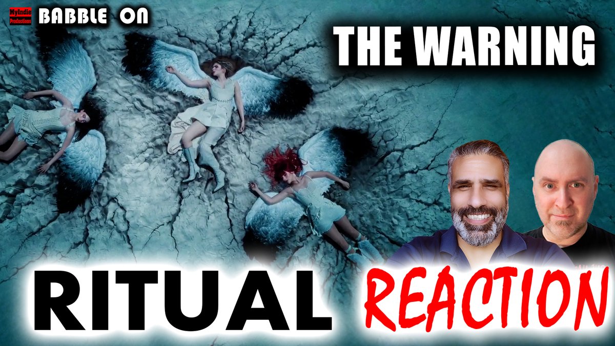 MyIndieProd's tweet photo. NEW Episode of @MyIndieProd's BABBLE ON!
@ASAF_ANGEL & @itaiger32 react to RITUAL (OMV) by
@TheWarningBand2!
VIEW: https://t.co/RhU8QAsSeU
Episodes: https://t.co/hLIRytlXa1
@TychoElric @ScottLakeFilms #thewarning #villarealsisters #daniela #paulina #alejandra #banger #reaction https://t.co/bqkV0a6wTD