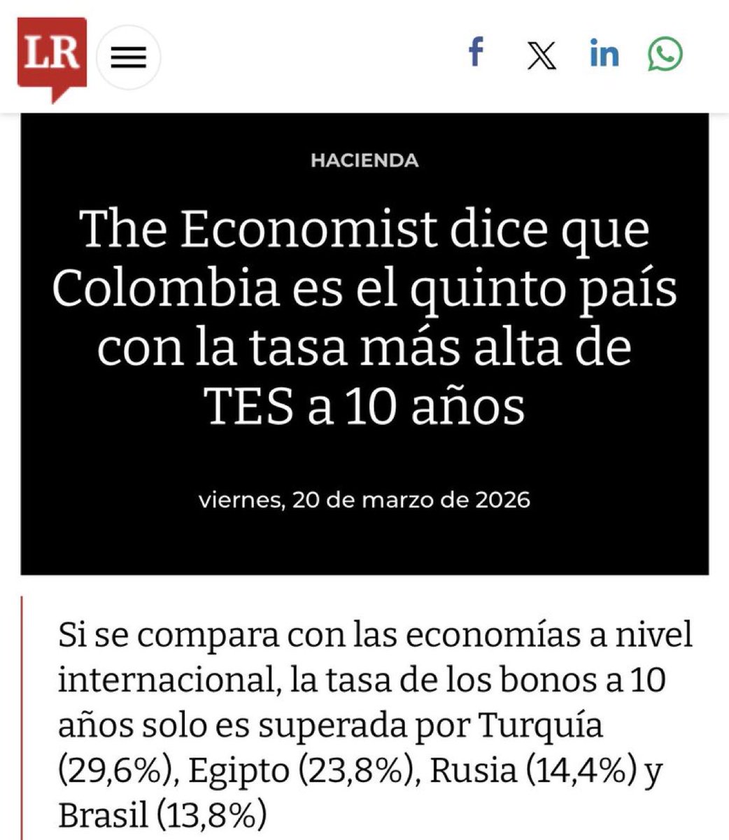 inverxia_co's tweet photo. Este post me hace recordarle a la muy pero muy poquitica @delmarpizarro que sacar pecho por no deberle al FMI al 3% en dólares mientras la deuda en pesos bordea el 14%, no es un mérito, es una vergüenza. 

Pero es caso perdido, las burras solo saben rebuznar 🫏 https://t.co/X2NzqIxZo0