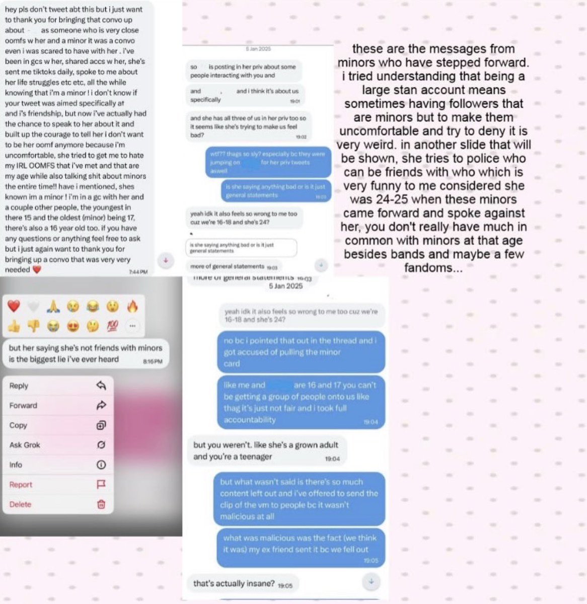 caughtonc4mera's tweet photo. reposting this because i did mess up and say things out of context, but i still believe it needs to be shared that interacting with minors, especially when you interact with ddlg accounts is dangerous. it’s your responsibility as an agere to make sure you’re not + https://t.co/iRuiKSfnJs