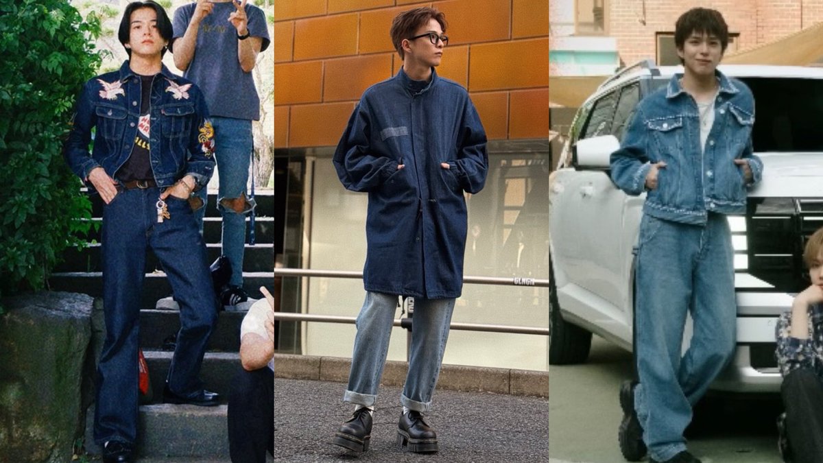 asahi_no_ha's tweet photo. 濱田朝光 上下デニム ファッション👖🫧 https://t.co/ZD4MMy72UV
