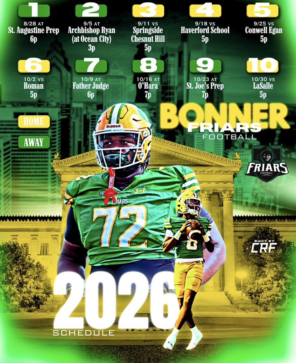 Ty_Winn09's tweet photo. We still have some very good uncommitted 2027’s over here at Monsignor Bonner looking for a home. We play in thee toughest league in the state of Pennsylvania(PCL). Come check us out this season 🙏🏽🔥🔰  @MBAP_Football https://t.co/y5DwRwUzm1