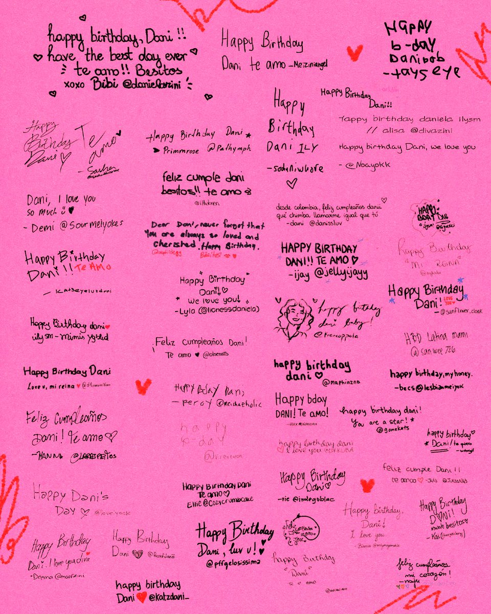 danielavzini's tweet photo. HAPPY DANI DAY!
We hope you have the best birthday ever! You’re so loved, and we’ll always be here cheering you on every step of the way. Sending lots of love from eyekons all around the world! 💌

DANI’S FEELING 22
#AllLoveForDani
#FelizCumpleDani
#DaniDay https://t.co/0PliXs8lwh